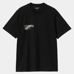 Carhartt WIP S/S Jalou C T-Shirt Black / Grey Store