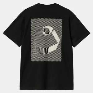 Carhartt WIP S/S Jalou C T-Shirt Black / Grey Store