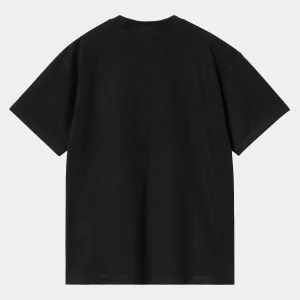 Carhartt WIP S/S Lazy Duck Academy T-Shirt Black Clearance