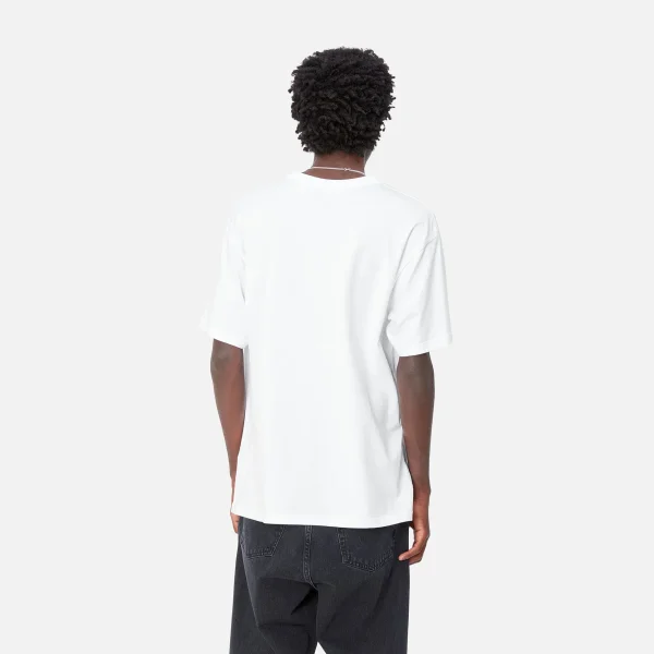 Carhartt WIP S/S Madison T-Shirt White / Black Discount