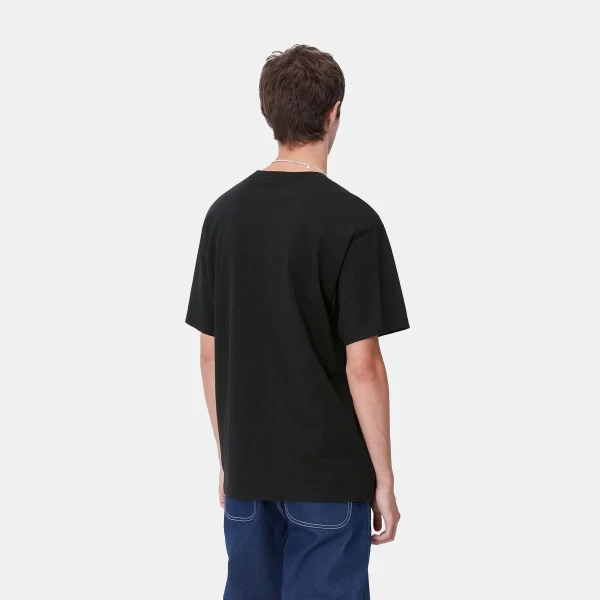 Carhartt WIP S/S Madison T-Shirt Black / White Best