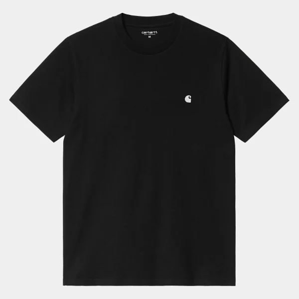 Carhartt WIP S/S Madison T-Shirt Black / White Best