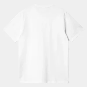 Carhartt WIP S/S Madison T-Shirt White / Black Discount