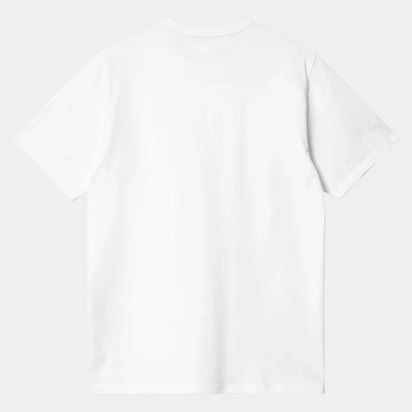 Carhartt WIP S/S Madison T-Shirt White / Black Discount