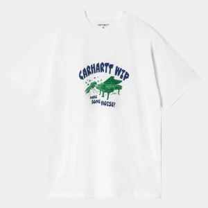 Carhartt WIP S/S Noisy T-Shirt White Cheap