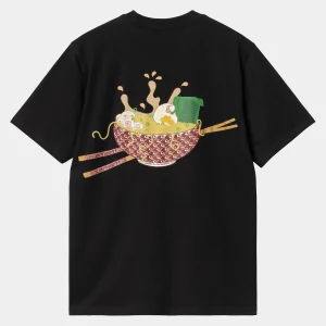 Carhartt WIP S/S Noodle Soup T-Shirt Black Flash Sale