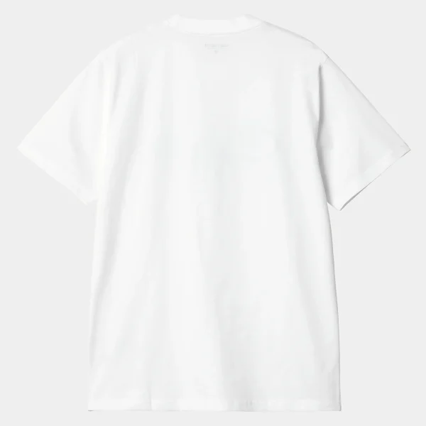 Carhartt WIP S/S Paradise Script T-Shirt White Store