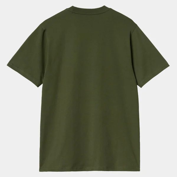 Carhartt WIP S/S Paradise Script T-Shirt Tarragon Hot