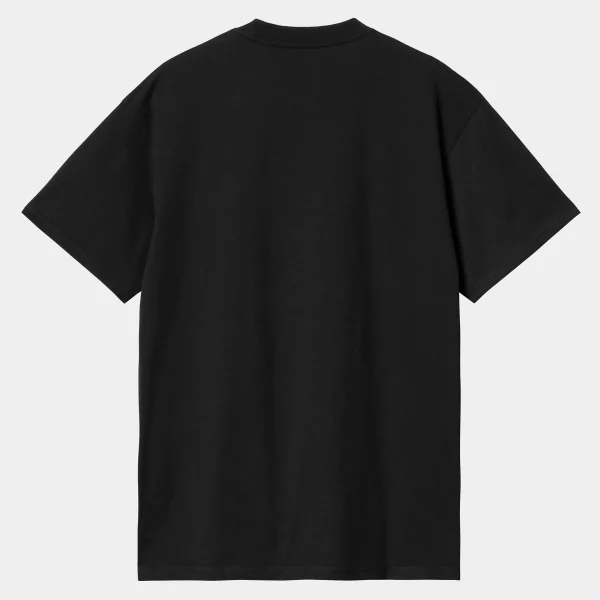 Carhartt WIP S/S Pepe Be Nice T-Shirt Black / White Hot