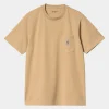 Carhartt WIP S/S Pocket T-Shirt Dusty H Brown New