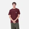 Carhartt WIP S/S Pocket T-Shirt Malbec Best Sale