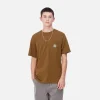 Carhartt WIP S/S Pocket T-Shirt Deep H Brown Cheap