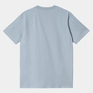 Carhartt WIP S/S Pocket T-Shirt Misty Sky Shop