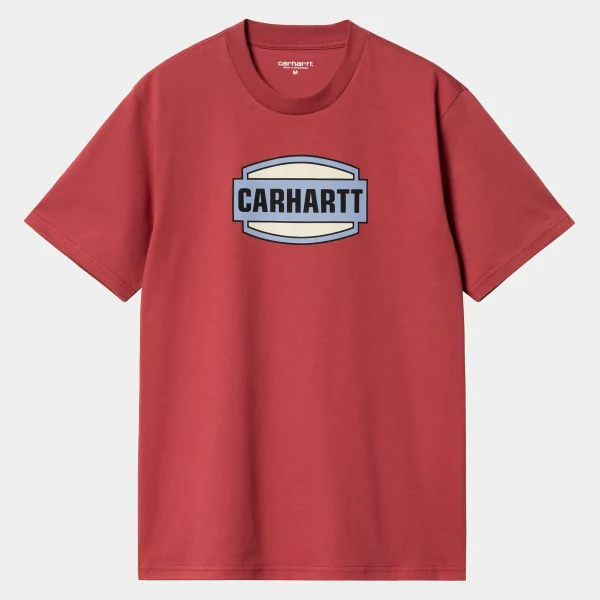 Carhartt WIP S/S Press Script T-Shirt Tuscany Discount