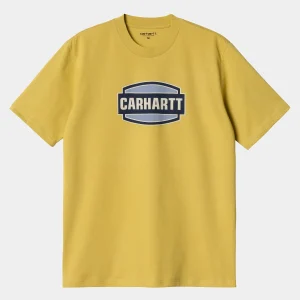 Carhartt WIP S/S Press Script T-Shirt Golden Olive Shop