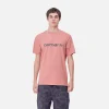 Carhartt WIP S/S Script T-Shirt Dusty Rose / Sycamore Tree Shop