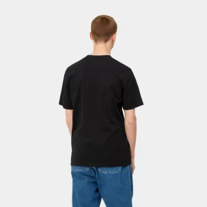 Carhartt WIP S/S Script T-Shirt Black / White Outlet