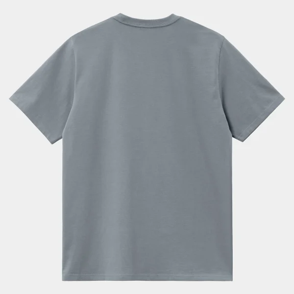 Carhartt WIP S/S Script T-Shirt Dove Grey / Wax Clearance