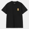 Carhartt WIP S/S Signal T-Shirt Black Flash Sale