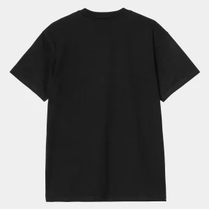 Carhartt WIP S/S Signal T-Shirt Black Flash Sale