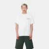 Carhartt WIP S/S Stamp T-Shirt White / Black Store