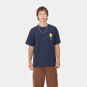 Carhartt WIP S/S Sumimasen T-Shirt Air Force Blue Sale