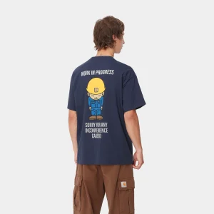 Carhartt WIP S/S Sumimasen T-Shirt Air Force Blue Sale