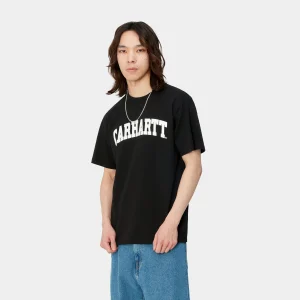 Carhartt WIP S/S University T-Shirt Black / White Store