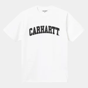 Carhartt WIP S/S University T-Shirt White / Black Discount