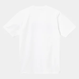 Carhartt WIP S/S University T-Shirt White / Black Discount