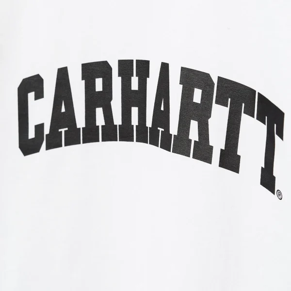 Carhartt WIP S/S University T-Shirt White / Black Discount