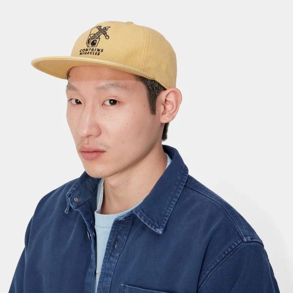 Carhartt WIP Stamp Cap Bourbon / Black Discount