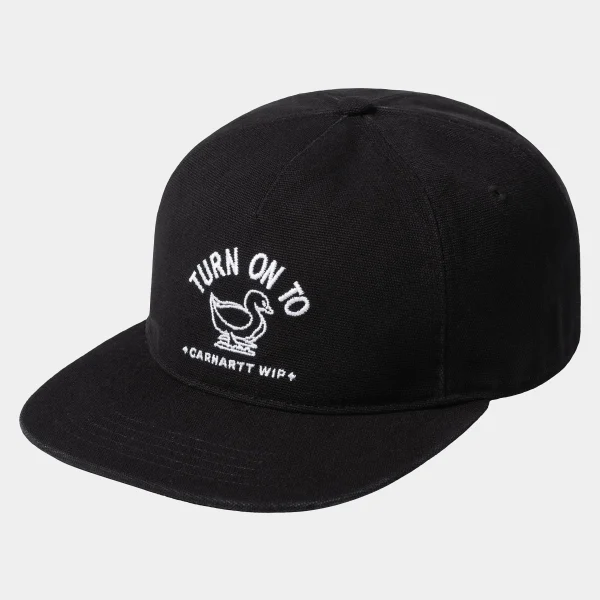 Carhartt WIP Stamp Cap Black / White Store