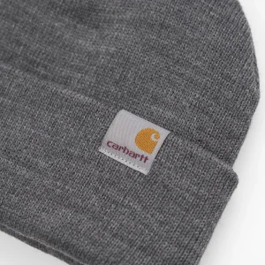 Carhartt WIP Stratus Hat Low Dark Grey Heather Fashion