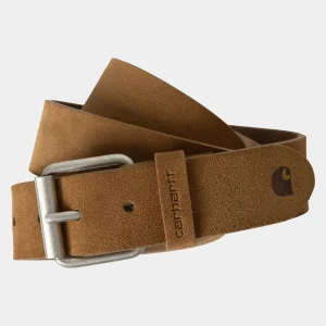 Carhartt WIP Suede Belt Hamilton Brown Best