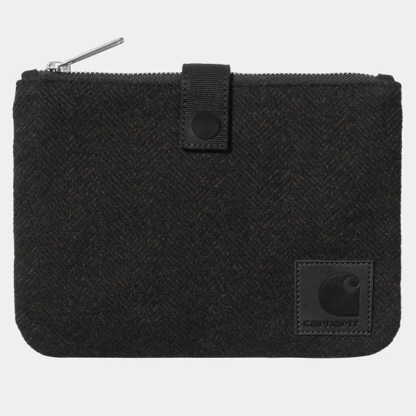 Carhartt WIP Truman Zip Wallet Chocolate / Black Hot