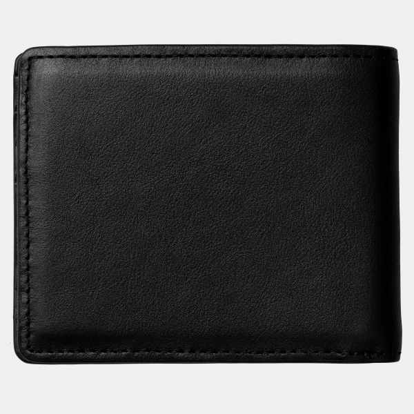 Carhartt WIP Vegas Billfold Wallet Black / Silver Cheap