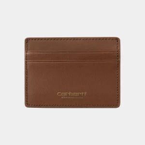 Carhartt WIP Vegas Cardholder Cognac / Gold Fashion