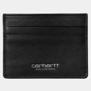 Carhartt WIP Vegas Cardholder Black / Silver New