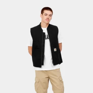 Carhartt WIP Vest Black Flash Sale