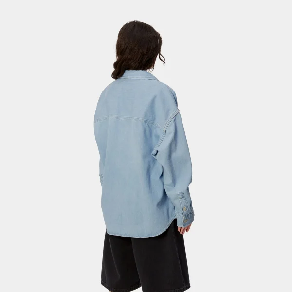 Carhartt WIP W' Alta Shirt Jac Blue Cheap