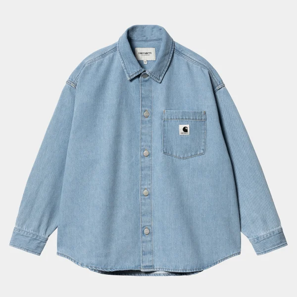 Carhartt WIP W' Alta Shirt Jac Blue Cheap