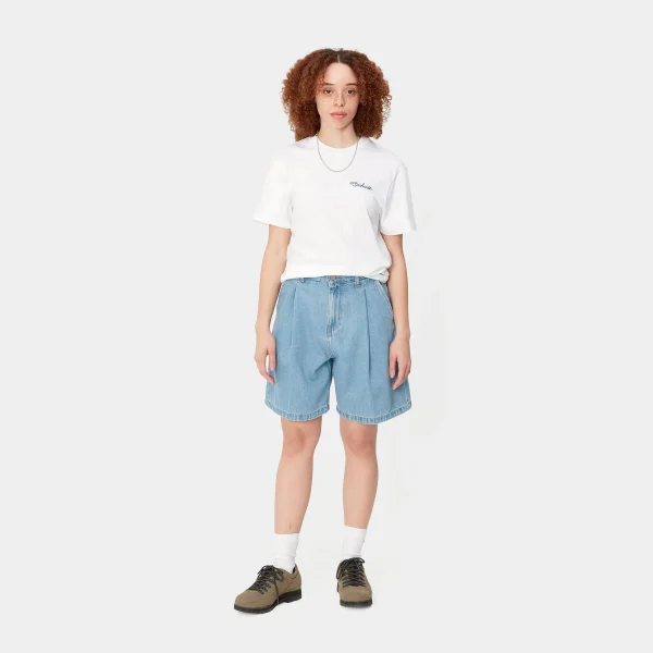 Carhartt WIP W' Alta Short Blue Flash Sale