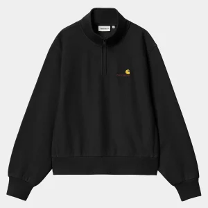 Carhartt WIP W' American Script High Neck Sweatshirt Black Online