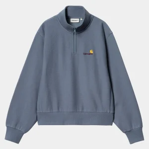 Carhartt WIP W' American Script High Neck Sweatshirt Positano Best