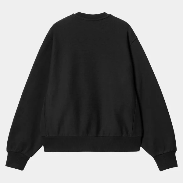 Carhartt WIP W' American Script Sweat Black Fashion