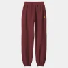 Carhartt WIP W' American Script Sweat Pant Malbec Flash Sale