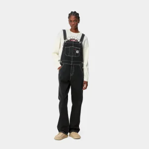 Carhartt WIP W' Bib Overall Straight Black Cheap