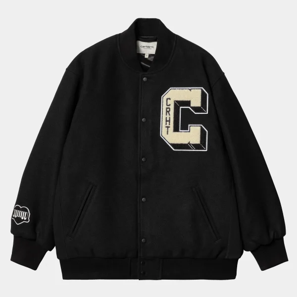 Carhartt WIP W' Brown Ducks Jacket Black Discount