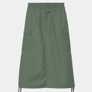 Carhartt WIP W' Cargo Skirt Long Duck Green Sale